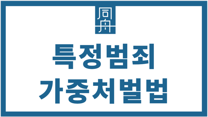 특정범죄가중처벌법