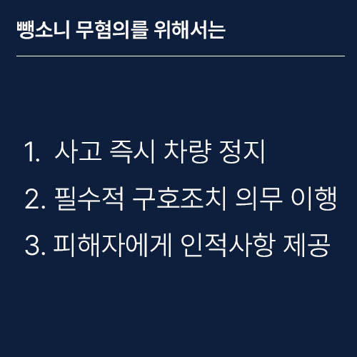 음주뺑소니 무혐의