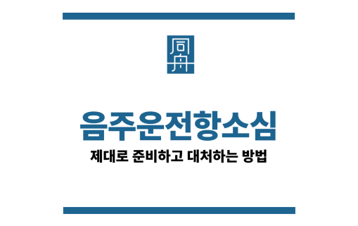음주운전항소심