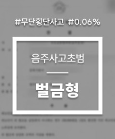 무단횡단 음주사고