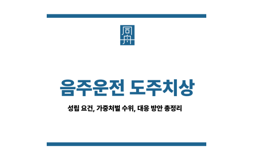 도주치상 처벌