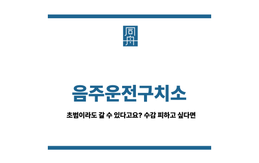 음주운전구치소