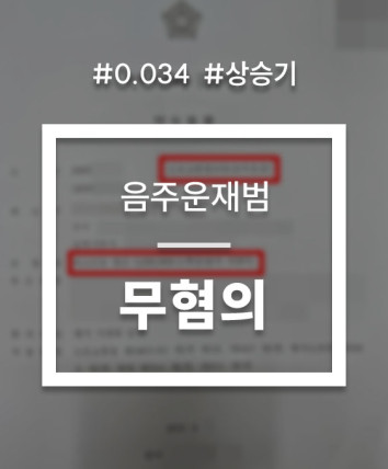 혈중알코올농도 상승기