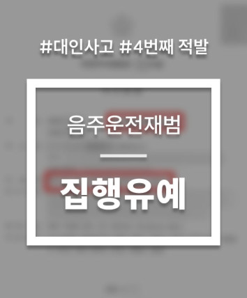 음주운전 대인사고