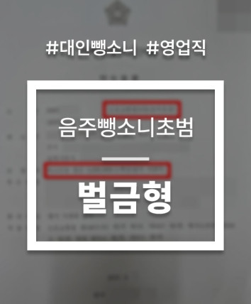 음주운전 뺑소니 사고