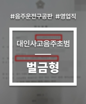 음주운전구공판