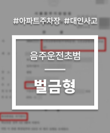 음주운전 주차장 사고