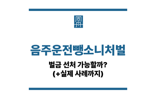 음주운전뺑소니처벌