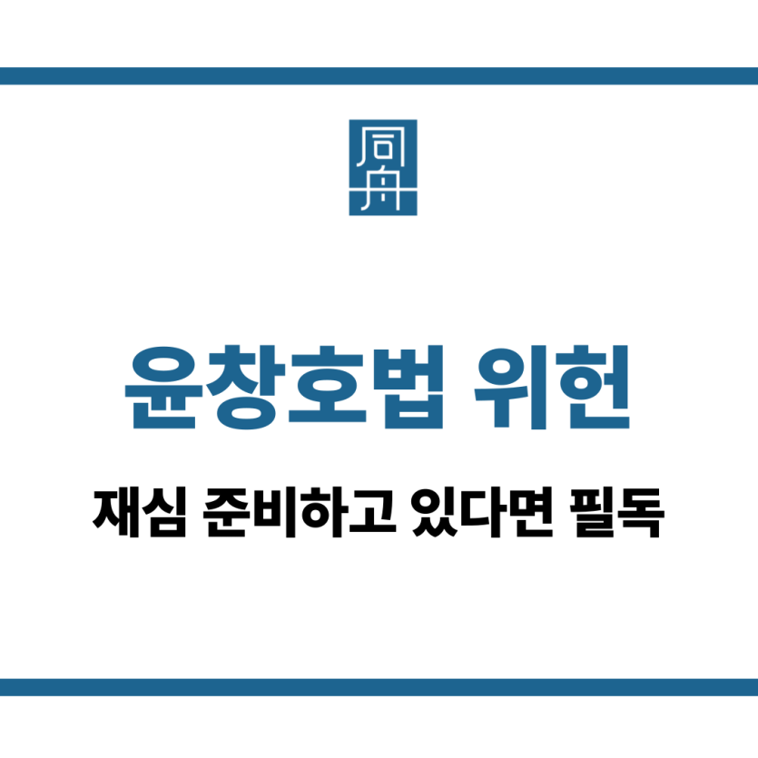 윤창호법 위헌