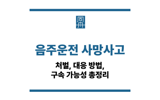 음주운전 사망사고