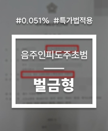 음주운전 인피도주