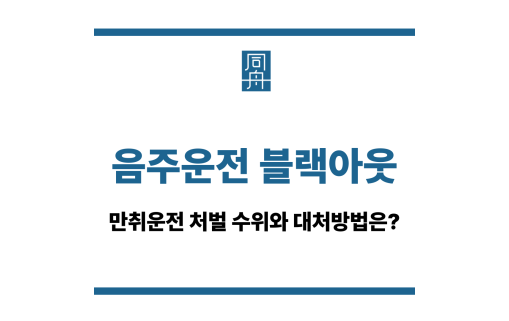음주운전 블랙아웃