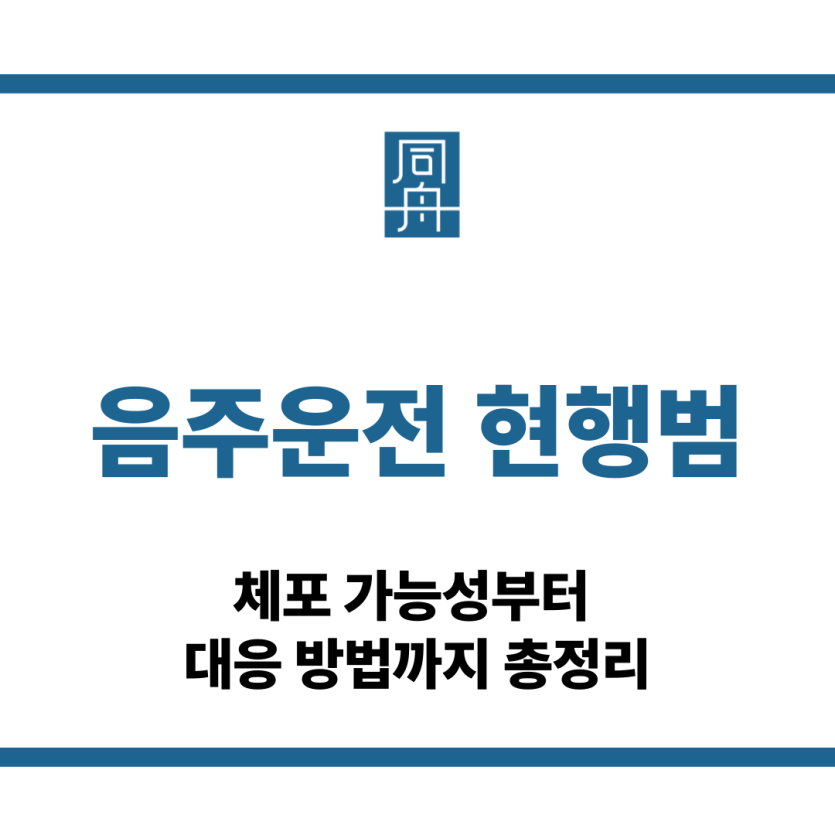 음주운전 현행범