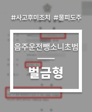 음주운전 뺑소니 무혐의