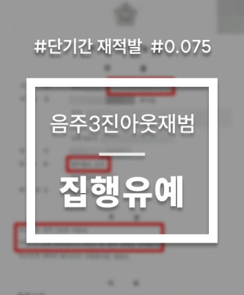 음주운전3진아웃