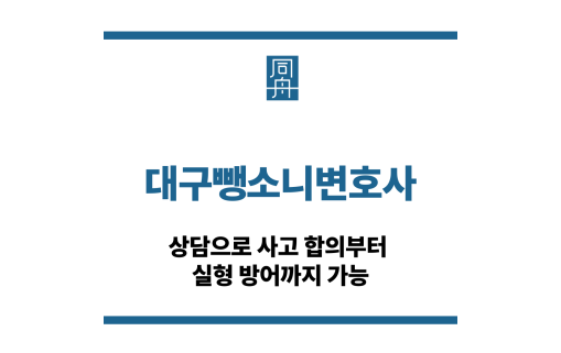 대구뺑소니변호사
