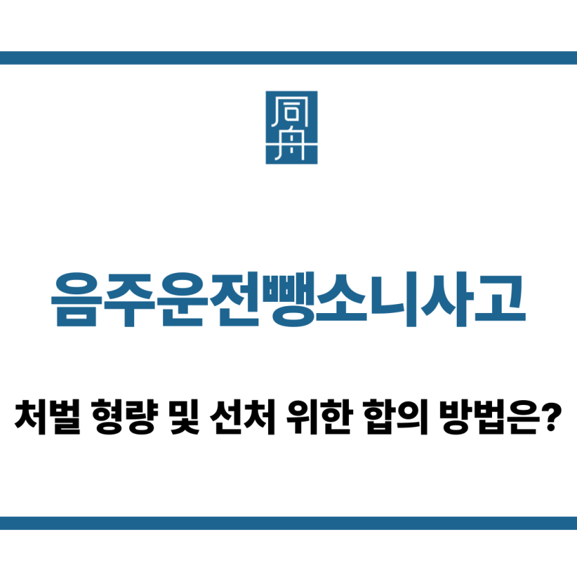 음주운전뺑소니사고