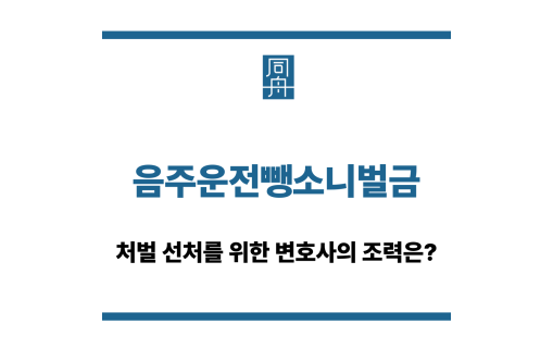 음주운전뺑소니벌금