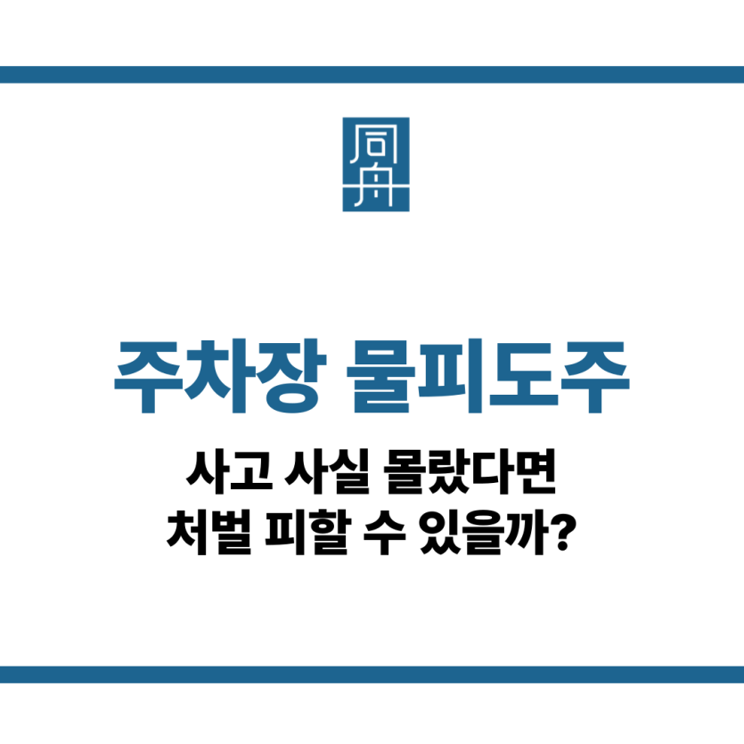 주차장 물피도주