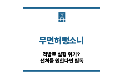 무면허뺑소니