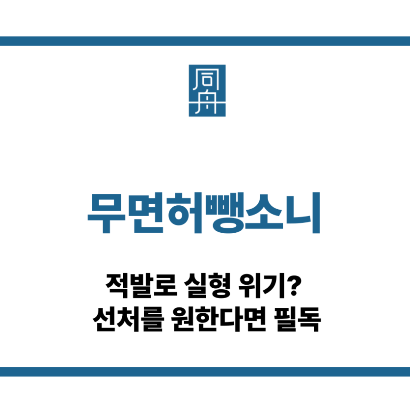 무면허뺑소니