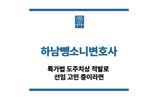 하남뺑소니변호사