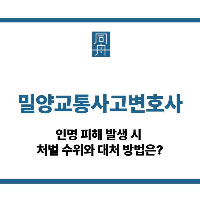 밀양교통사고변호사
