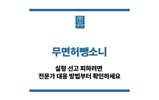 무면허뺑소니