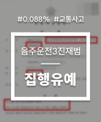 음주운전 3진