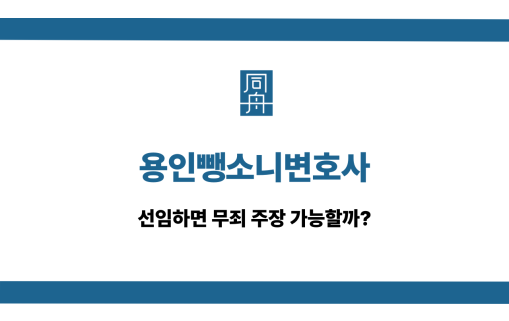 용인뺑소니변호사