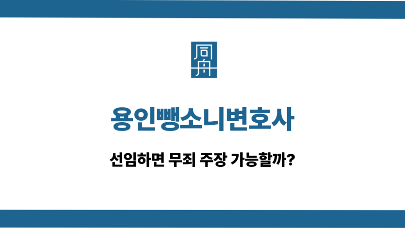 용인뺑소니변호사