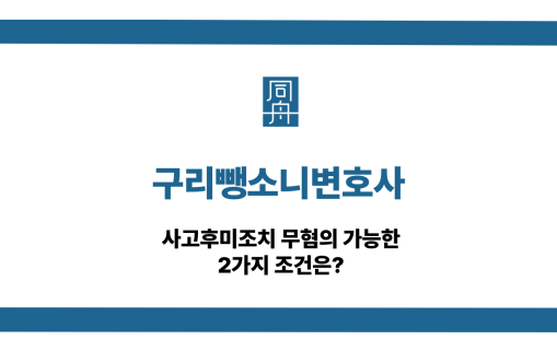 구리뺑소니변호사