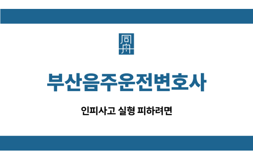 부산음주운전변호사