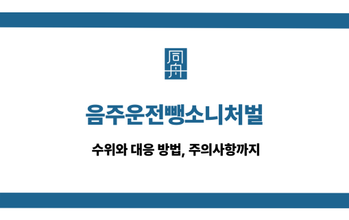 음주운전뺑소니처벌