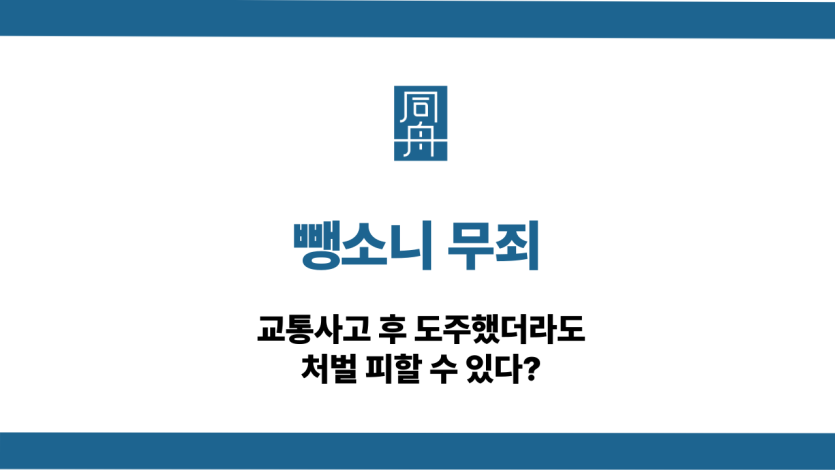뺑소니 무죄