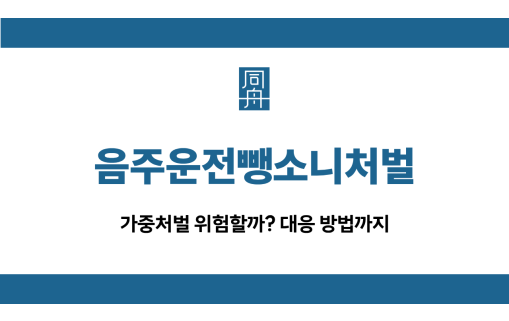 음주운전뺑소니처벌