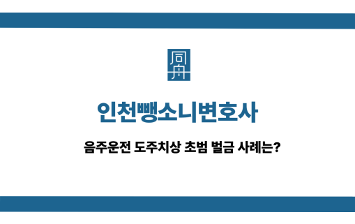 인천뺑소니변호사 선처 상담